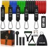 150 lbs Fitness Resistance Bands with Door Anchor