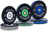 Olympic Bumper Plates for Weight Lifting Strength & Conditioning Cross Training Workouts Sold in Pairs Singles Sets