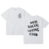 Anti Social Lifting Club T Shirt Exercise Fitness Letters