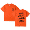 Anti Social Lifting Club T Shirt Exercise Fitness Letters