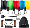 150 lbs Fitness Resistance Bands with Door Anchor