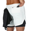 2020 Summer 2-in-1 Men's Gym Fitness Running Shorts