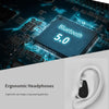 Smart Binaural Bluetooth Headphones with Fitness Bracelet and Heart Rate Monitor